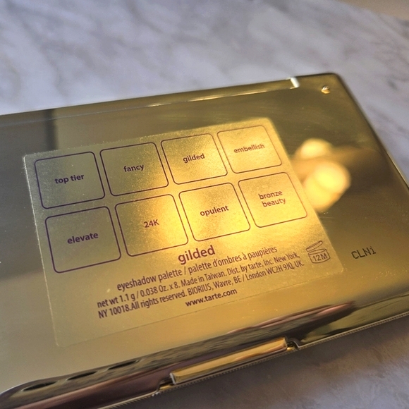 Tarte (Set Of 2) Palettes, 18 Shimmery And Matte Gold, Nude, And Pink Eyeshadows - Picture 5 of 8